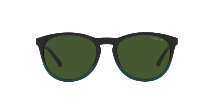 Sonnenbrillen Arnette Gorgon AN 4299 (280271) farbe black gradient green form pantos gläser polar dark green