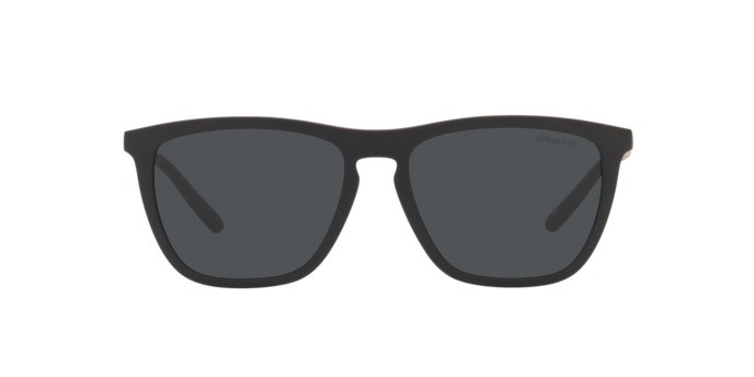 Sunglasses Arnette Fry AN 4301 (275887) color matte black shape cat eye lenses dark grey