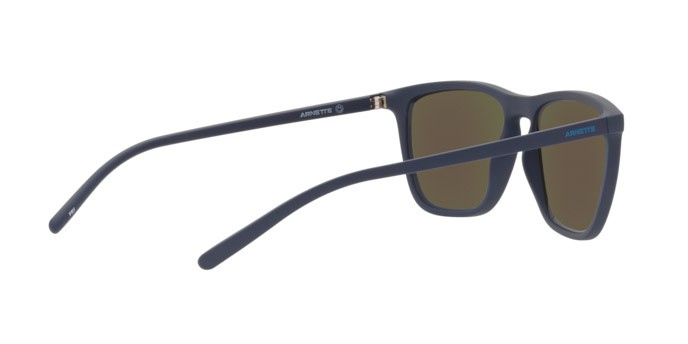 Sonnenbrillen Arnette Fry AN 4301 (275922) farbe matte navy blue form cat-eye gläser dark grey mirror water polar