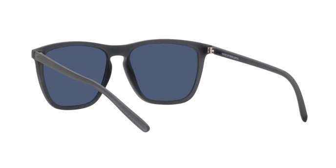 Sonnenbrillen Arnette Fry AN 4301 (278680) farbe matte transparent gray form cat-eye gläser polar dark blue