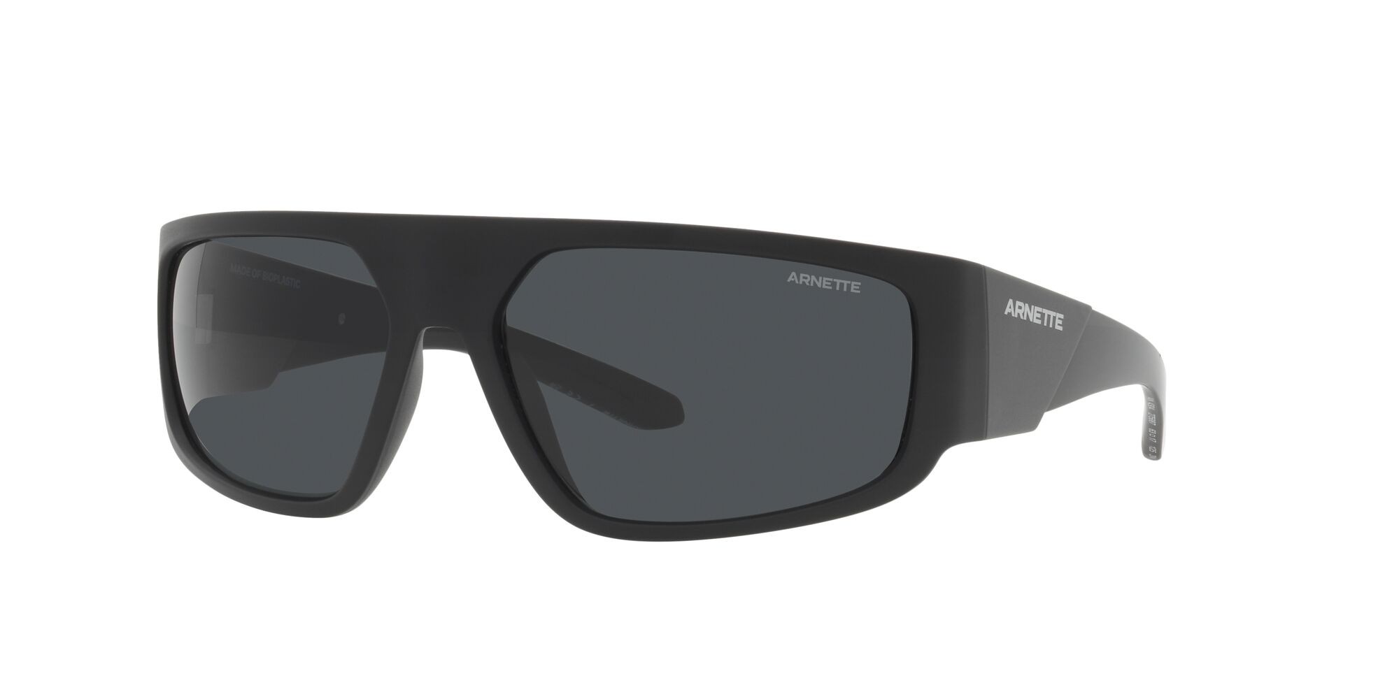 Sunglasses Arnette Heist 3.0 AN 4304 (275887) color nero opaco shape rectangle lenses grigio scuro