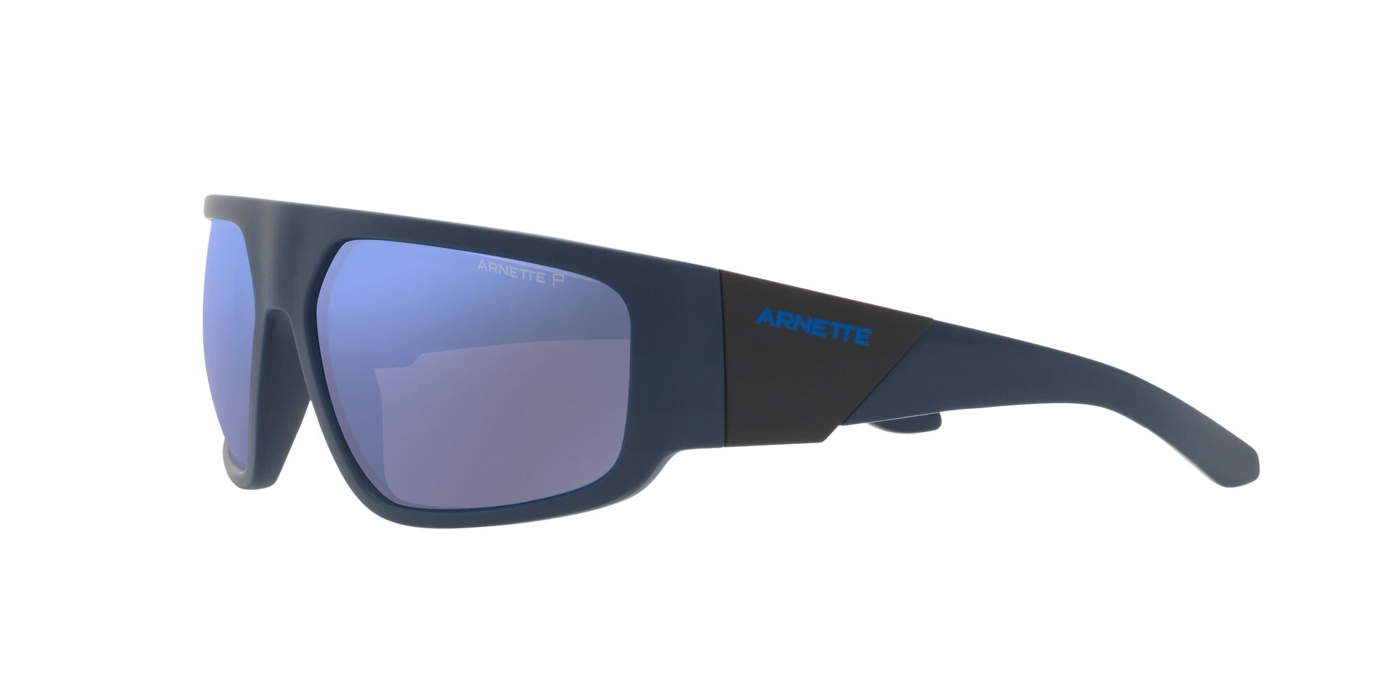 Sonnenbrillen Arnette Heist 3.0 AN 4304 (278222) farbe blu opaco form rechteckig gläser polarizzata grigio scuro specchiato blu marino