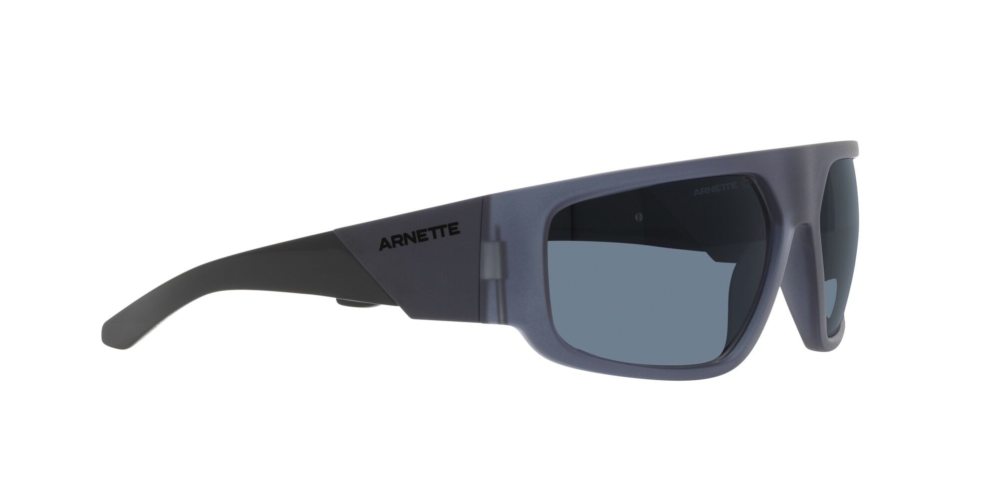 Sonnenbrillen Arnette Heist 3.0 AN 4304 (28462V) farbe blu opaco trasparente form rechteckig gläser polarizzata blu scuro