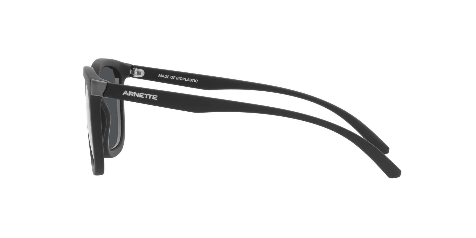 Sonnenbrillen Arnette Plaka AN 4306 (275887) farbe nero opaco form quadratisch gläser grigio scuro