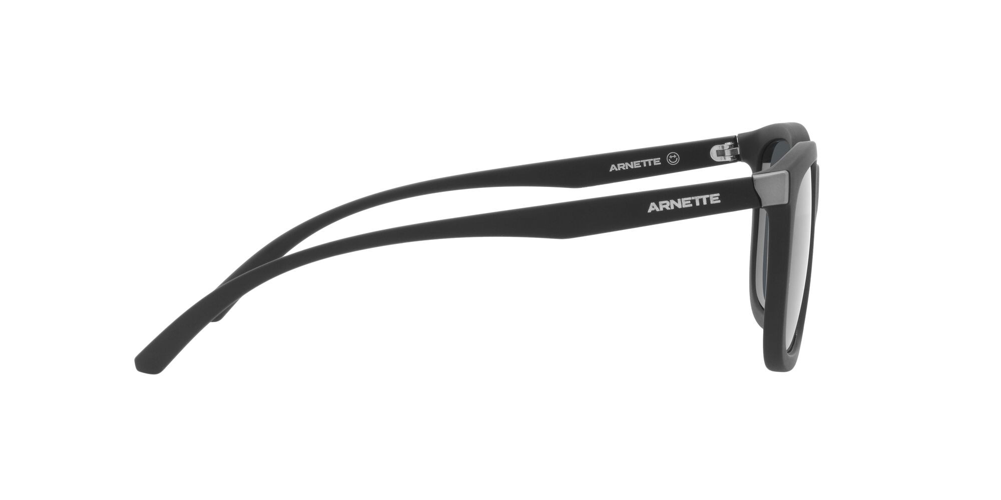 Sonnenbrillen Arnette Plaka AN 4306 (275887) farbe nero opaco form quadratisch gläser grigio scuro