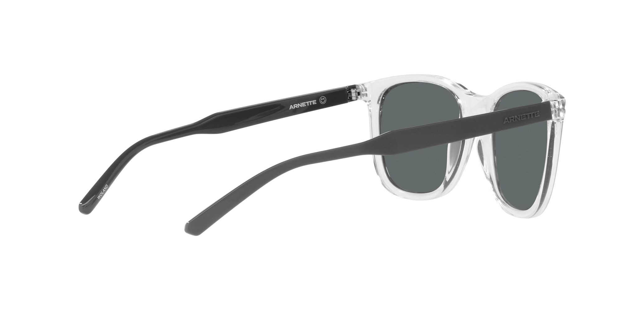 Sonnenbrillen Arnette Woland AN 4307 (275481) farbe cristallo form quadratisch gläser polarized grigio scuro