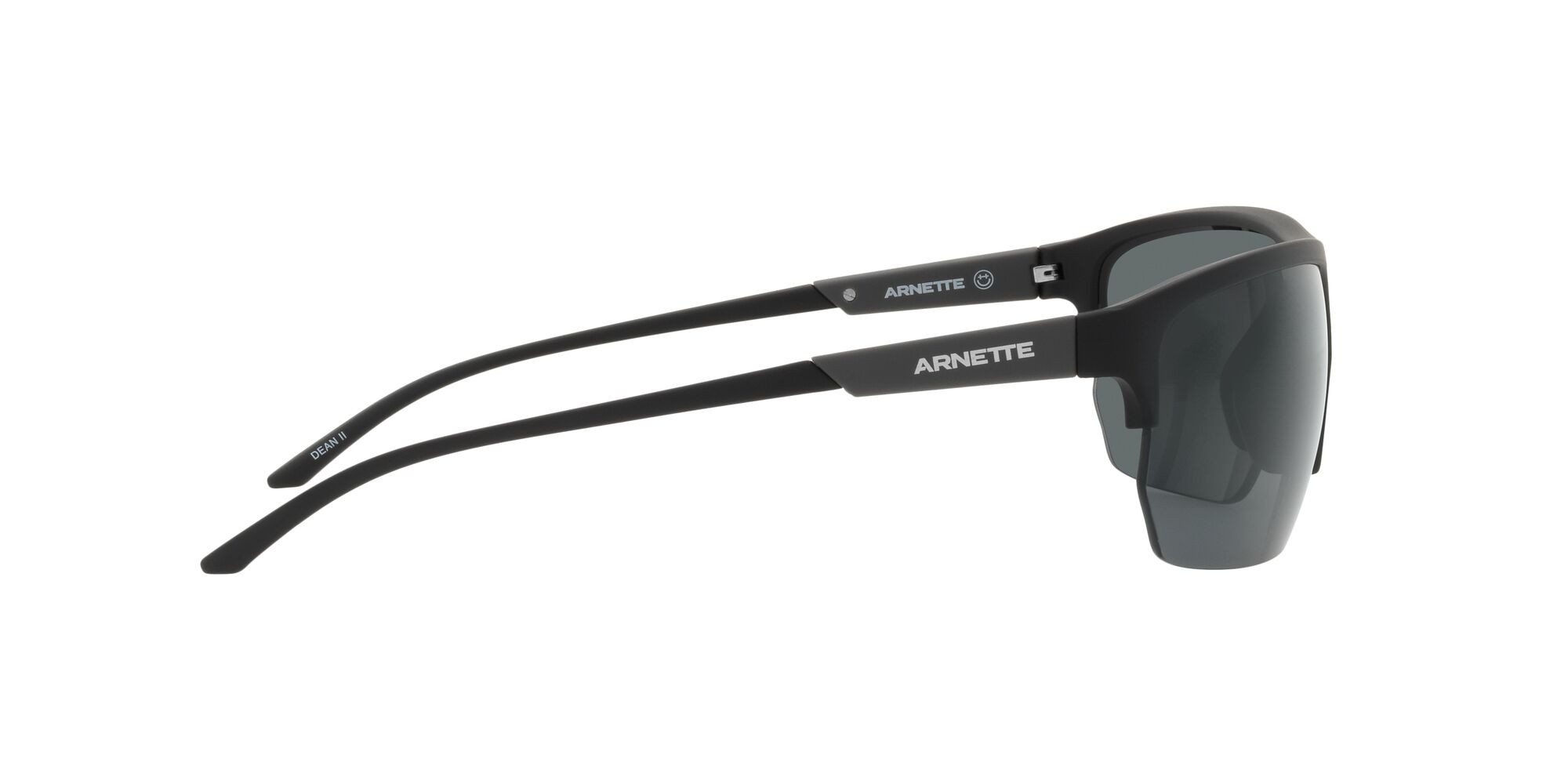 Sonnenbrillen Arnette Dean Ii AN 4308 (275881) farbe nero opaco form quadratisch gläser polarized grigio scuro