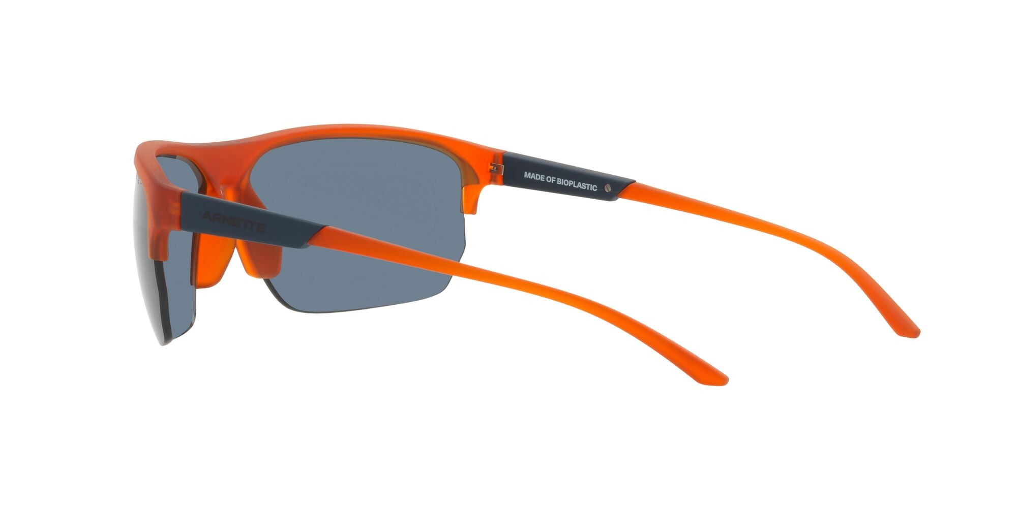 Sonnenbrillen Arnette Dean Ii AN 4308 (27632V) farbe arancione form quadratisch gläser polarizzata blu scuro