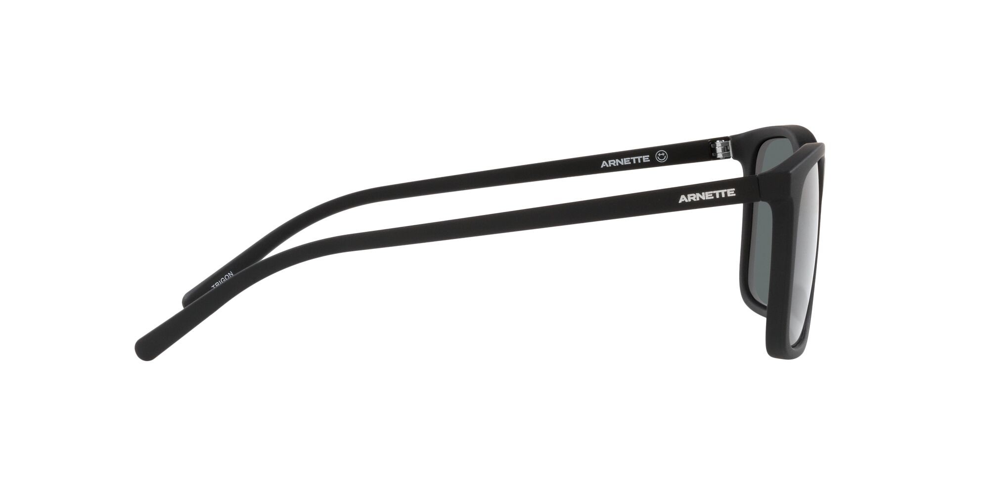 Sonnenbrillen Arnette Trigon AN 4314 (275881) farbe nero opaco form rechteckig gläser polarized grigio scuro