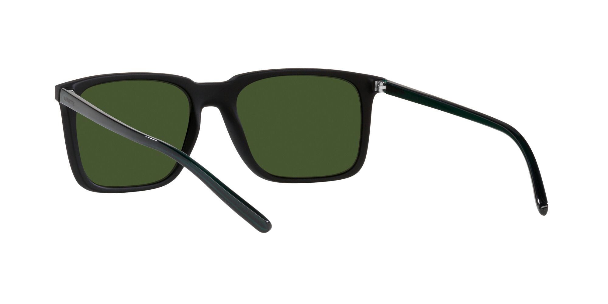Sonnenbrillen Arnette Trigon AN 4314 (285271) farbe nero opaco form rechteckig gläser verde scuro