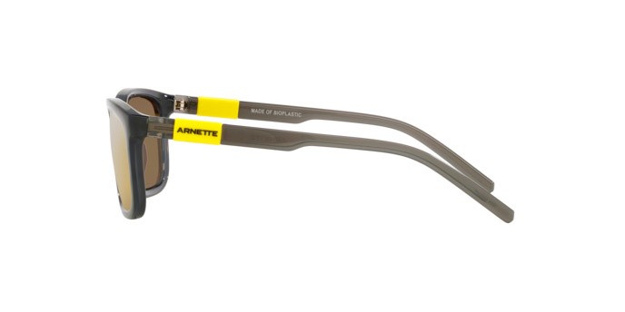 Sonnenbrillen Arnette Teen Speerit AN 4315 (27865A) farbe grigio trasparente form quadratisch gläser oro