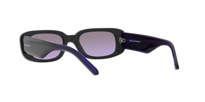 Sonnenbrillen Arnette Litty AN 4317 (12404Q) farbe grigio form rechteckig gläser grigio con violetto