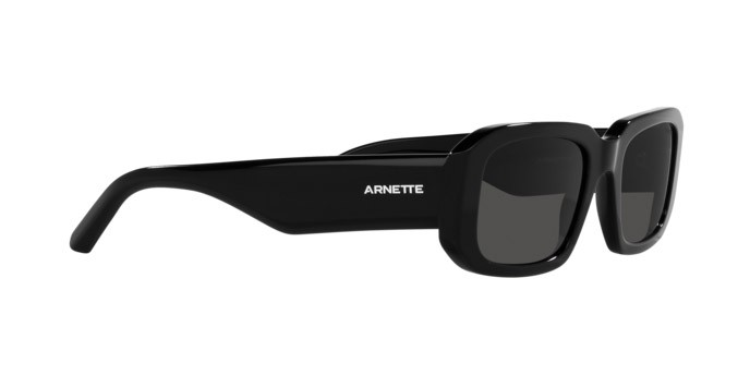 Sunglasses Arnette Thekidd AN 4318 (121487) color nero shape square lenses grigio scuro