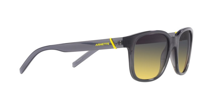Sonnenbrillen Arnette Surry H AN 4320 (27862Q) farbe grigio trasparente form quadratisch gläser giallo / grigio scuro