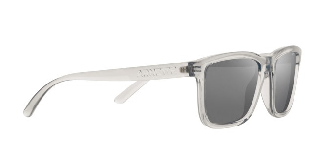 Sonnenbrillen Arnette Lebowl AN 4321 (2858Z3) farbe grigio trasparente form rechteckig gläser polarized grigia