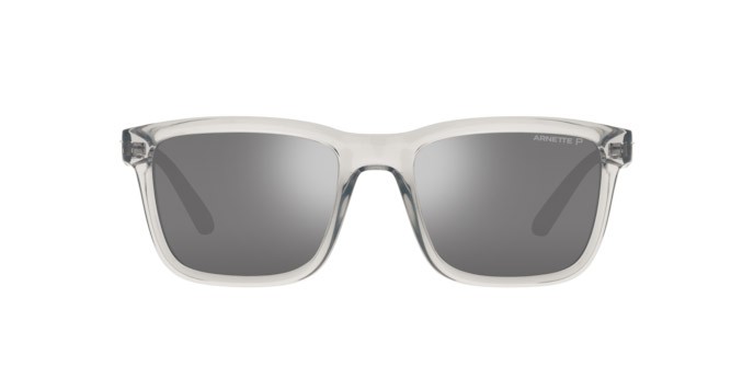 Sonnenbrillen Arnette Lebowl AN 4321 (2858Z3) farbe grigio trasparente form rechteckig gläser polarized grigia