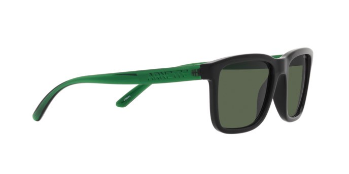 Sonnenbrillen Arnette Lebowl AN 4321 (28719A) farbe nero form rechteckig gläser verde scuro polarizzata