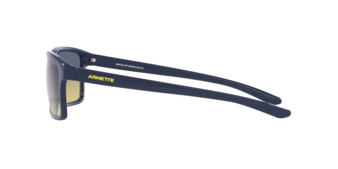 Sonnenbrillen Arnette Mwamba AN 4322 (27622A) farbe blu form rechteckig gläser verde chiaro / blu scuro