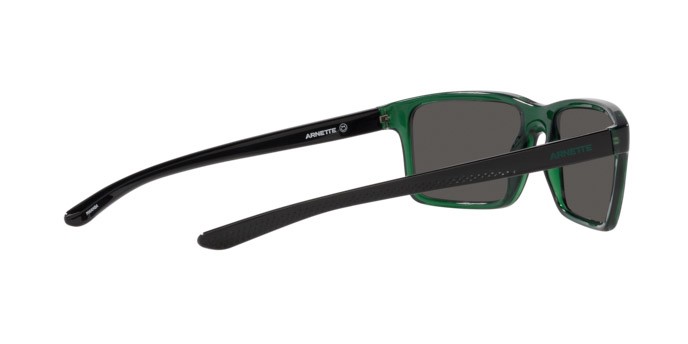 Sonnenbrillen Arnette Mwamba AN 4322 (283387) farbe verde form rechteckig gläser grigio scuro
