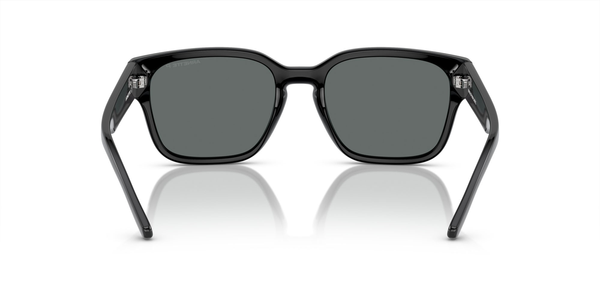 Sunglasses Arnette Hamie AN 4325 (291081) color nero shape square lenses polarizzata grigio scuro