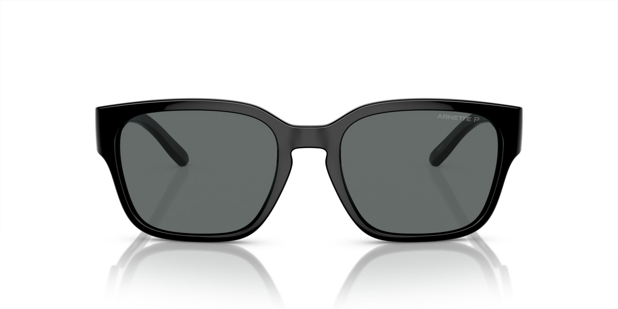 Sunglasses Arnette Hamie AN 4325 (291081) color nero shape square lenses polarizzata grigio scuro