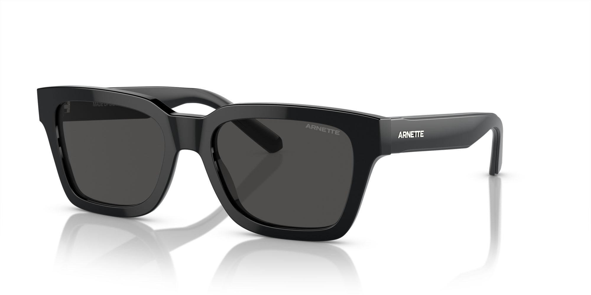 Occhiali da sole Arnette Cold Heart 2.0 AN 4334 (121487) colore nero forma quadrato lenti grigio scuro