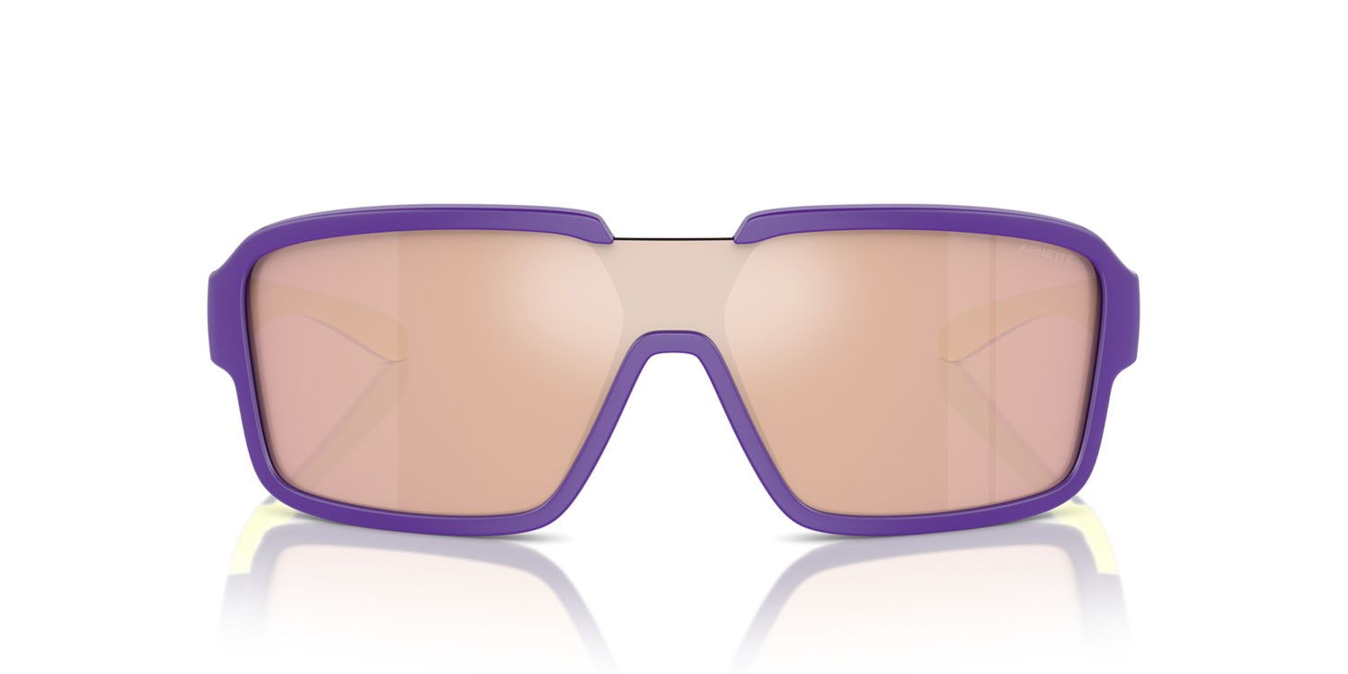 Sonnenbrillen Arnette Fresa AN 4335 (29377J) farbe viola form quadratisch gläser violetto scuro