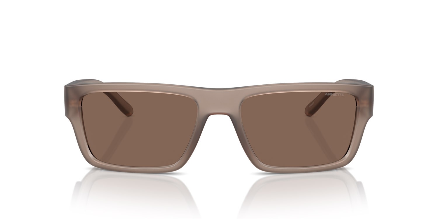 Sonnenbrillen Arnette Phoxer AN 4338 (290673) farbe frosted tabacco form rechteckig gläser marrone scuro