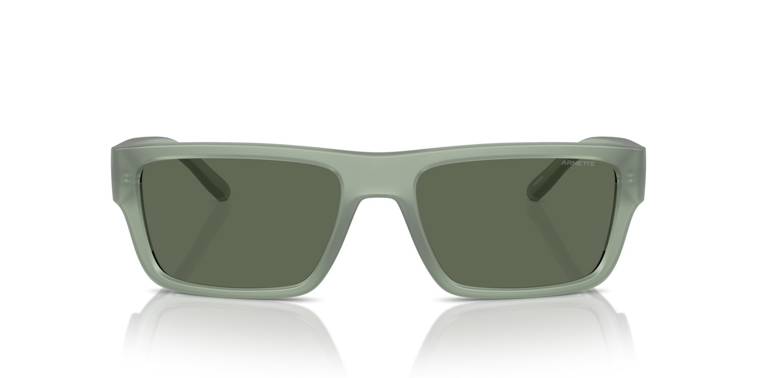 Sonnenbrillen Arnette Phoxer AN 4338 (293971) farbe frosted sage form rechteckig gläser verde scuro