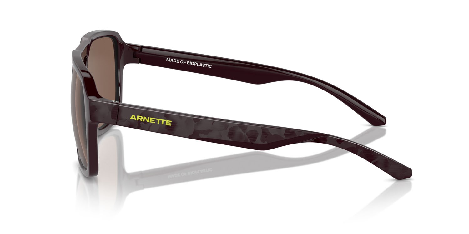 Sonnenbrillen Arnette Keia AN 4339 (294173) farbe wine matte/shiny form aviator gläser marrone scuro