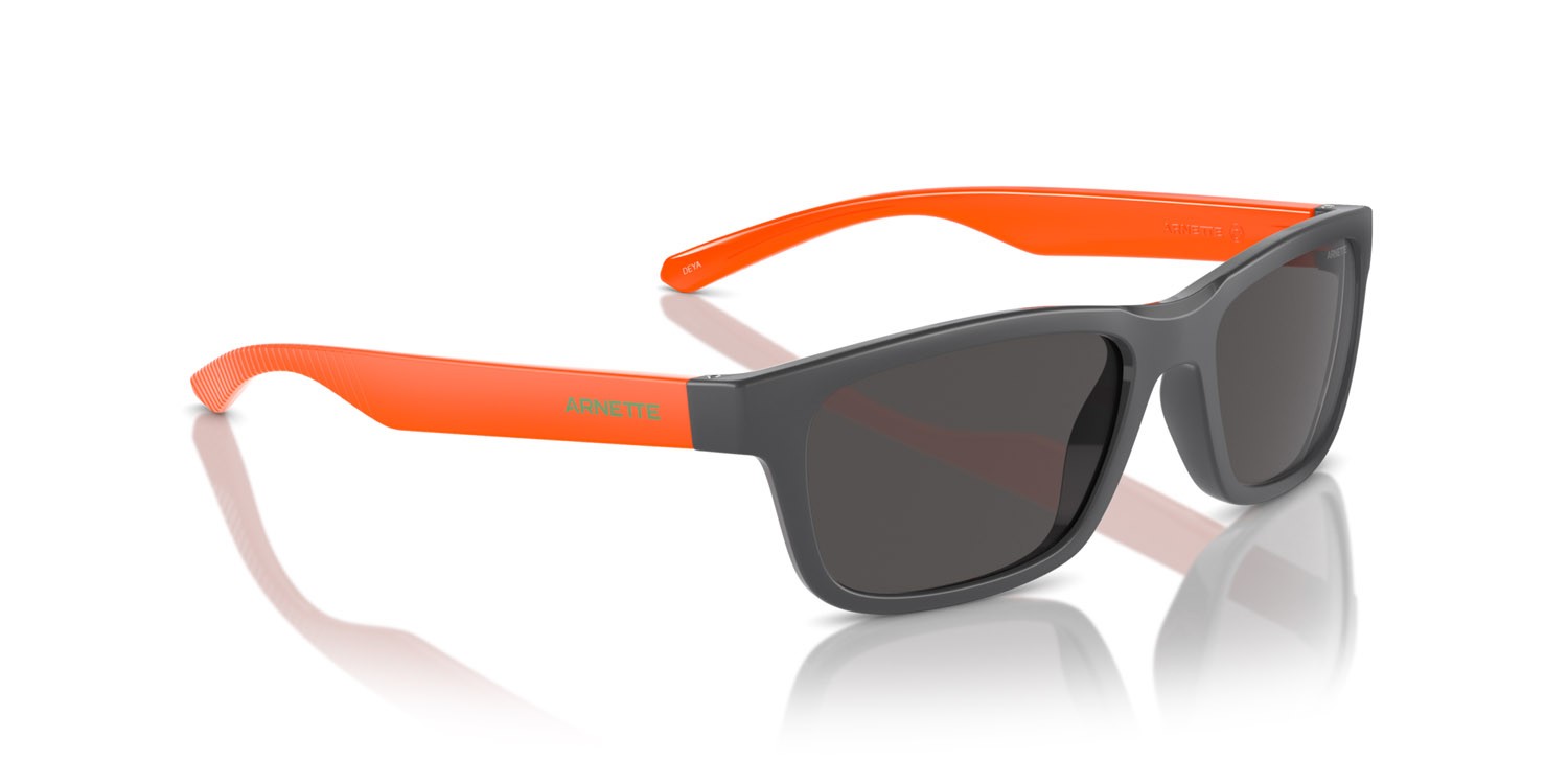 Sunglasses Arnette Deya AN 4340 (284187) color grigio scuro shape square lenses grigio scuro