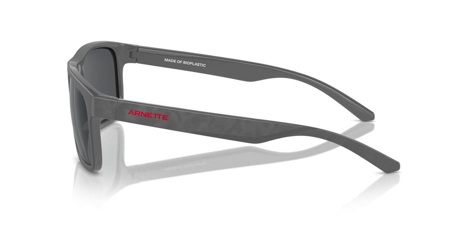 Sonnenbrillen Arnette Khim AN 4341 (287087) farbe medium grey form quadratisch gläser grigio scuro