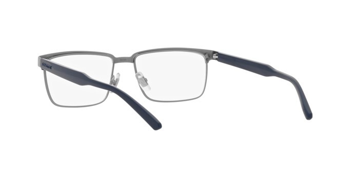 Brillen Arnette Mokele AN 6131 (762) farbe gunmetal spazzolato form rechteckig gläser trasparente