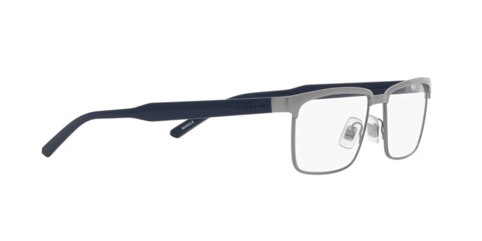 Brillen Arnette Mokele AN 6131 (762) farbe gunmetal spazzolato form rechteckig gläser trasparente