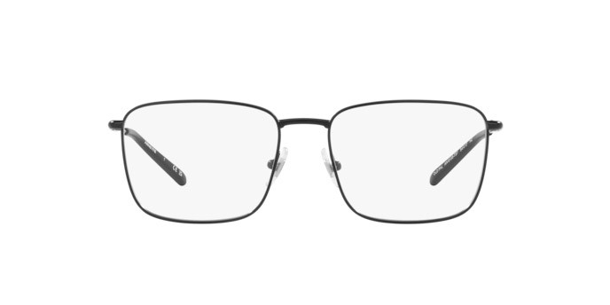 Occhiali da vista Arnette Old Pal AN 6135 (737) colore nero opaco forma quadrato lenti trasparente