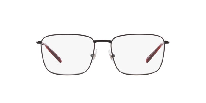 Occhiali da vista Arnette Old Pal AN 6135 (759) colore nero opaco forma quadrato lenti trasparente