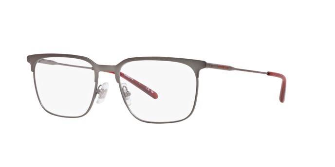 Brillen Arnette Maybe Mae AN 6136 (745) farbe gunmetal opaco form rechteckig gläser trasparente