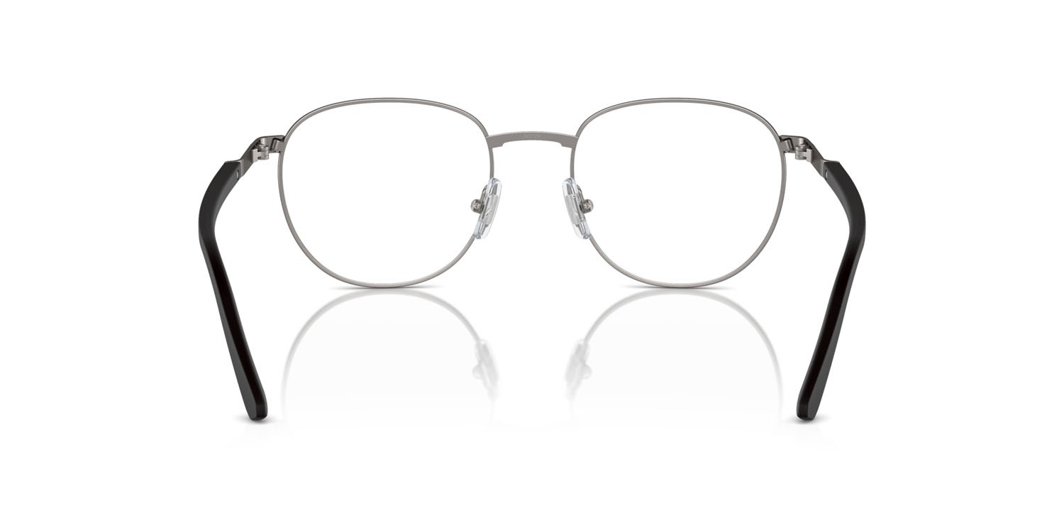 Eyeglasses Arnette Huancas AN 6142 (745) color gunmetal opaco shape pantos lenses trasparente