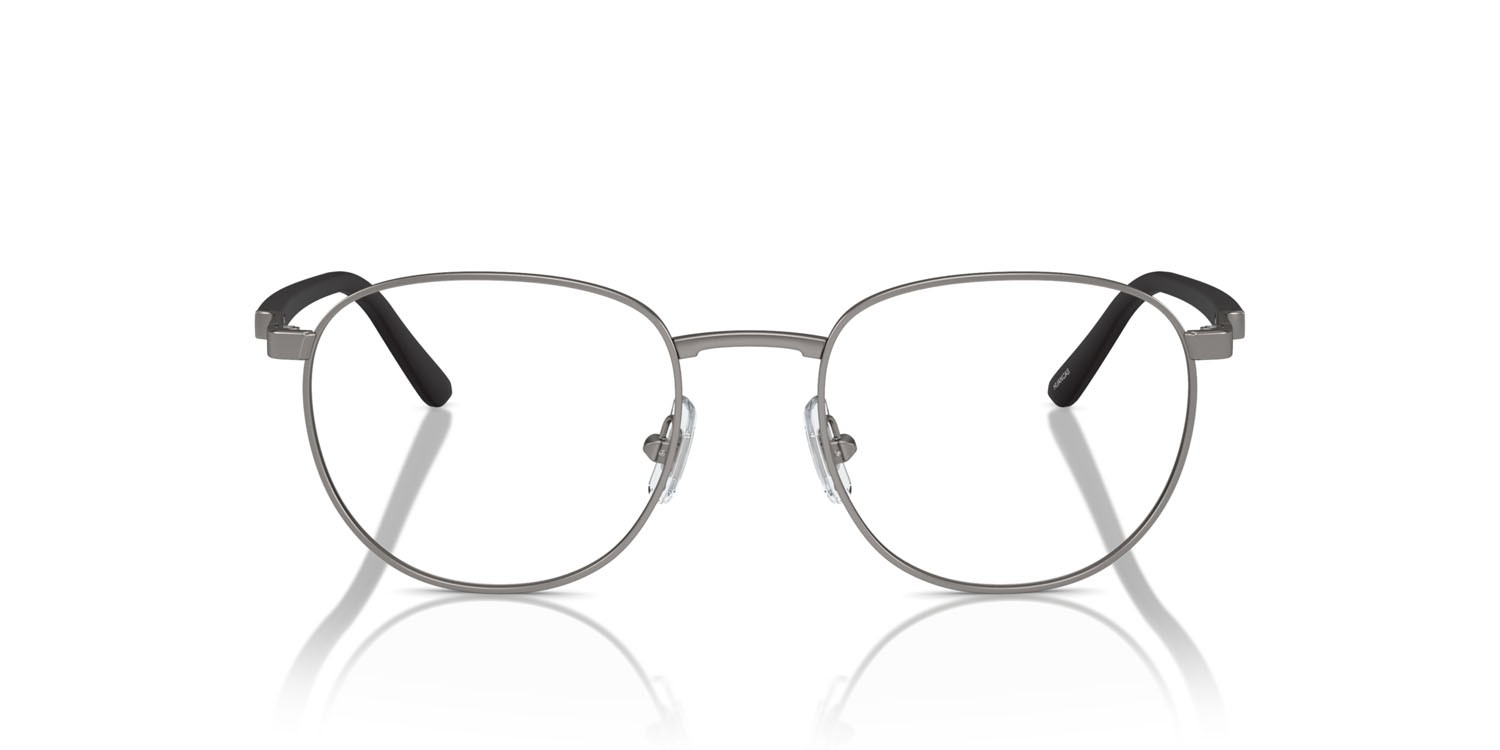 Eyeglasses Arnette Huancas AN 6142 (745) color gunmetal opaco shape pantos lenses trasparente
