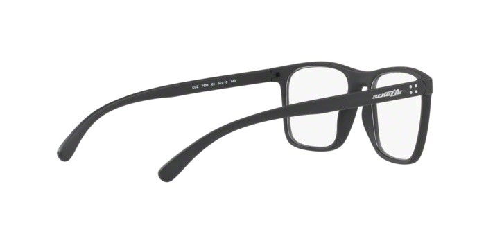 Brillen Arnette Cuz AN 7132 (01) farbe matte black form quadratisch gläser demo lens