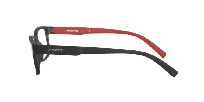 Brillen Arnette AN 7175 (2580) farbe matte black form unregelmäßig gläser demo lens