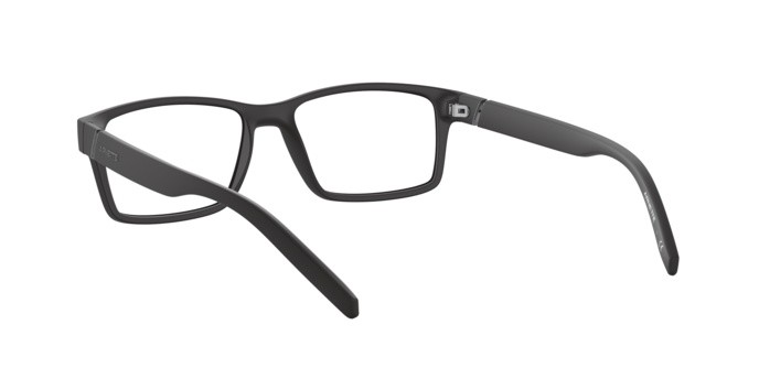 Brillen Arnette Leonardo AN 7179 (01) farbe matte black form rechteckig gläser demo lens