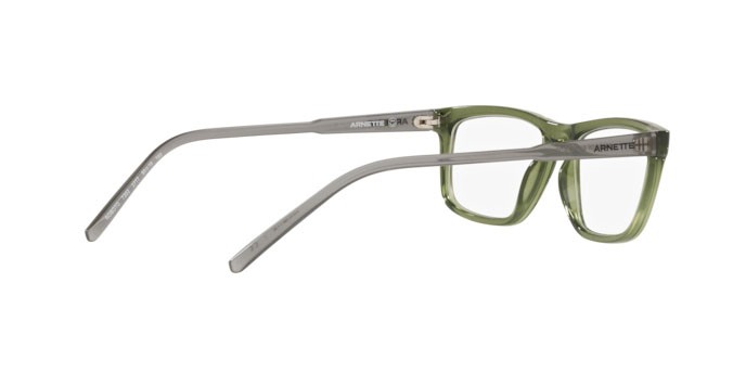Brillen Arnette Roboto AN 7202 (2777) farbe transparent military green form quadratisch gläser demo lens