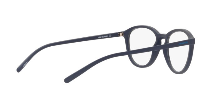 Brillen Arnette Scroopy AN 7210 (2759) farbe matte navy blue form pantos gläser demo lens