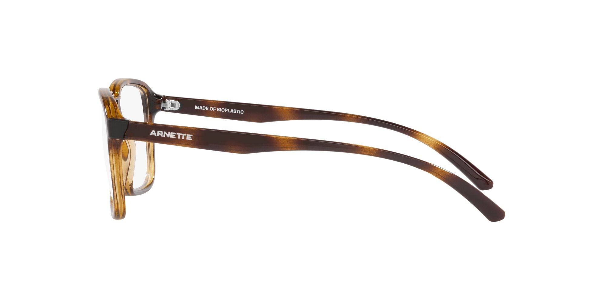 Brillen Arnette Marigny AN 7213 (2770) farbe havana scuro form quadratisch gläser trasparente