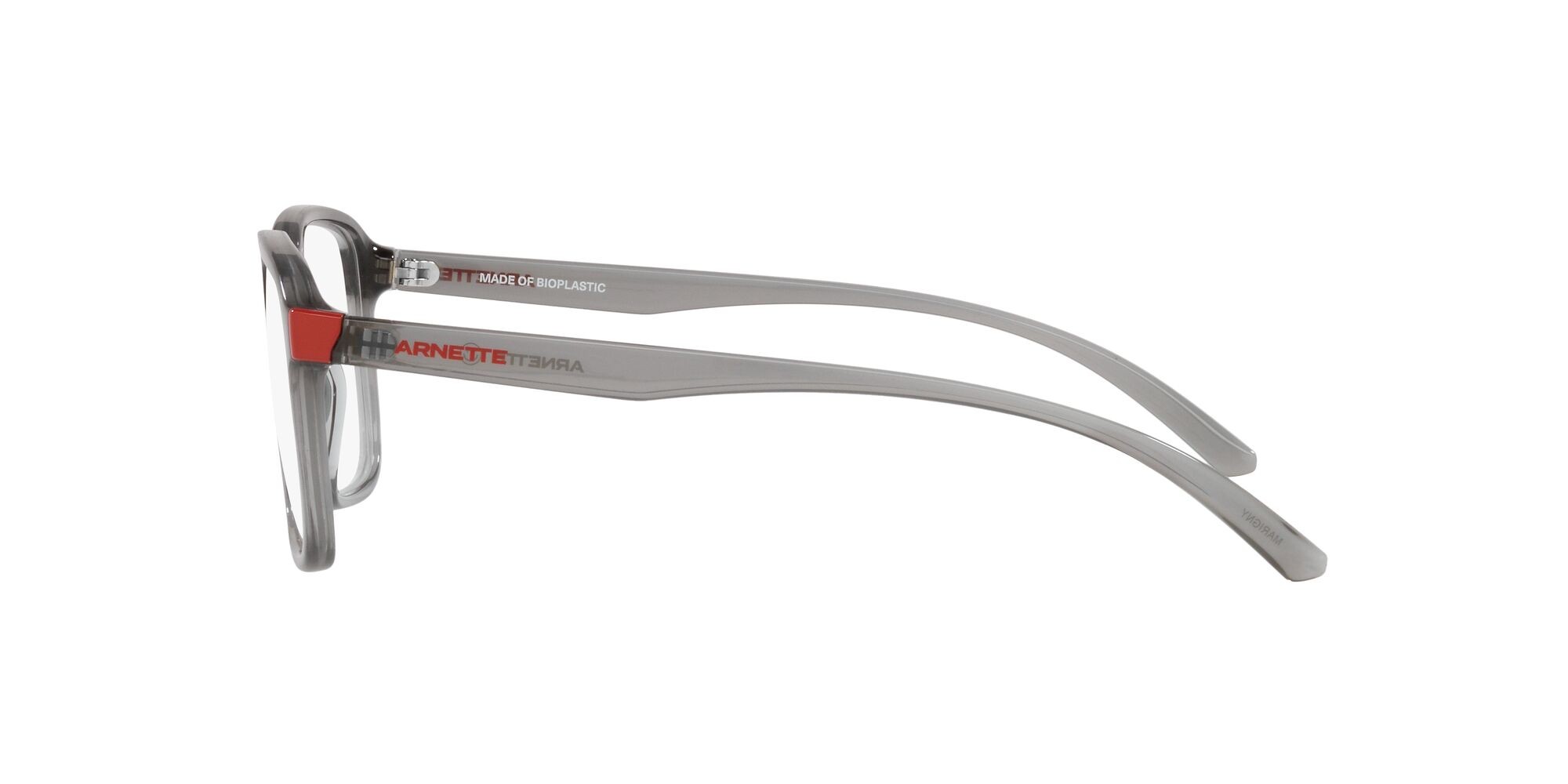 Brillen Arnette Marigny AN 7213 (2827) farbe grigio trasparente form quadratisch gläser trasparente