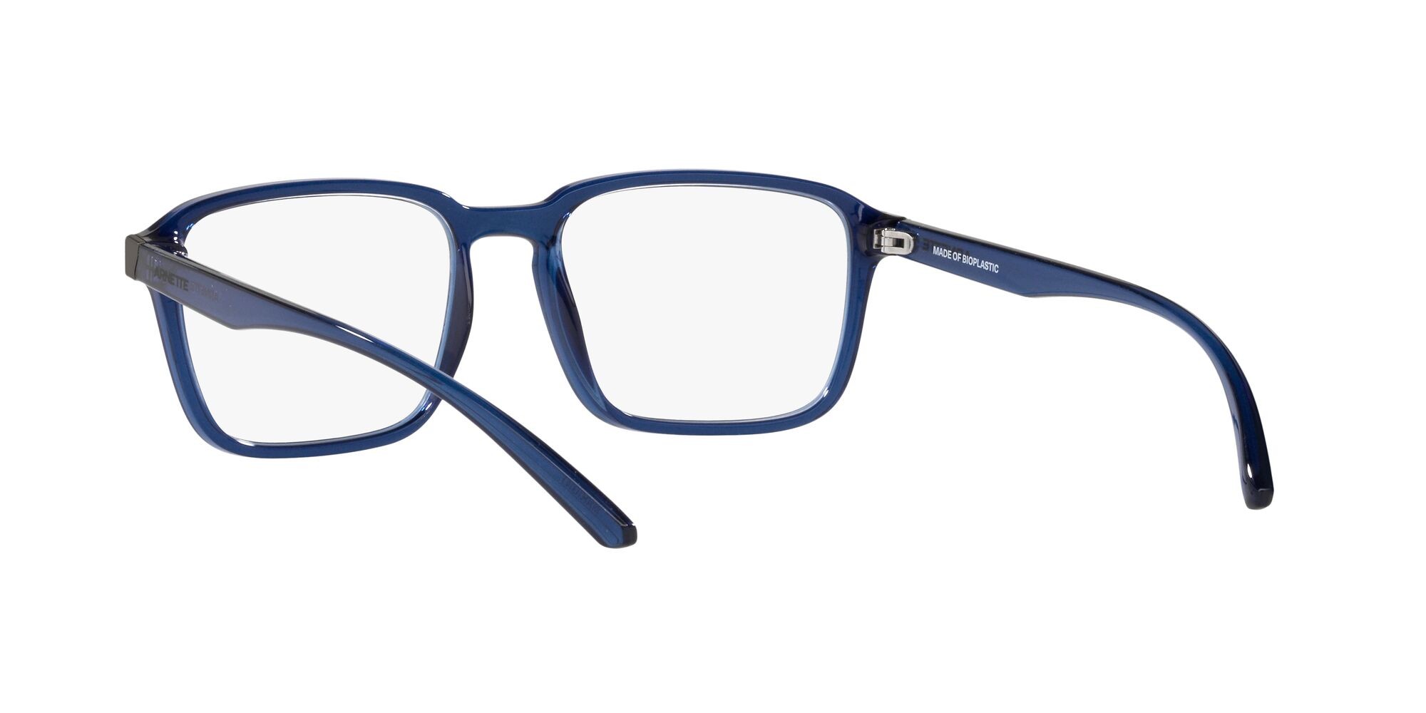 Brillen Arnette Marigny AN 7213 (2847) farbe blu cobalto trasparente form quadratisch gläser trasparente