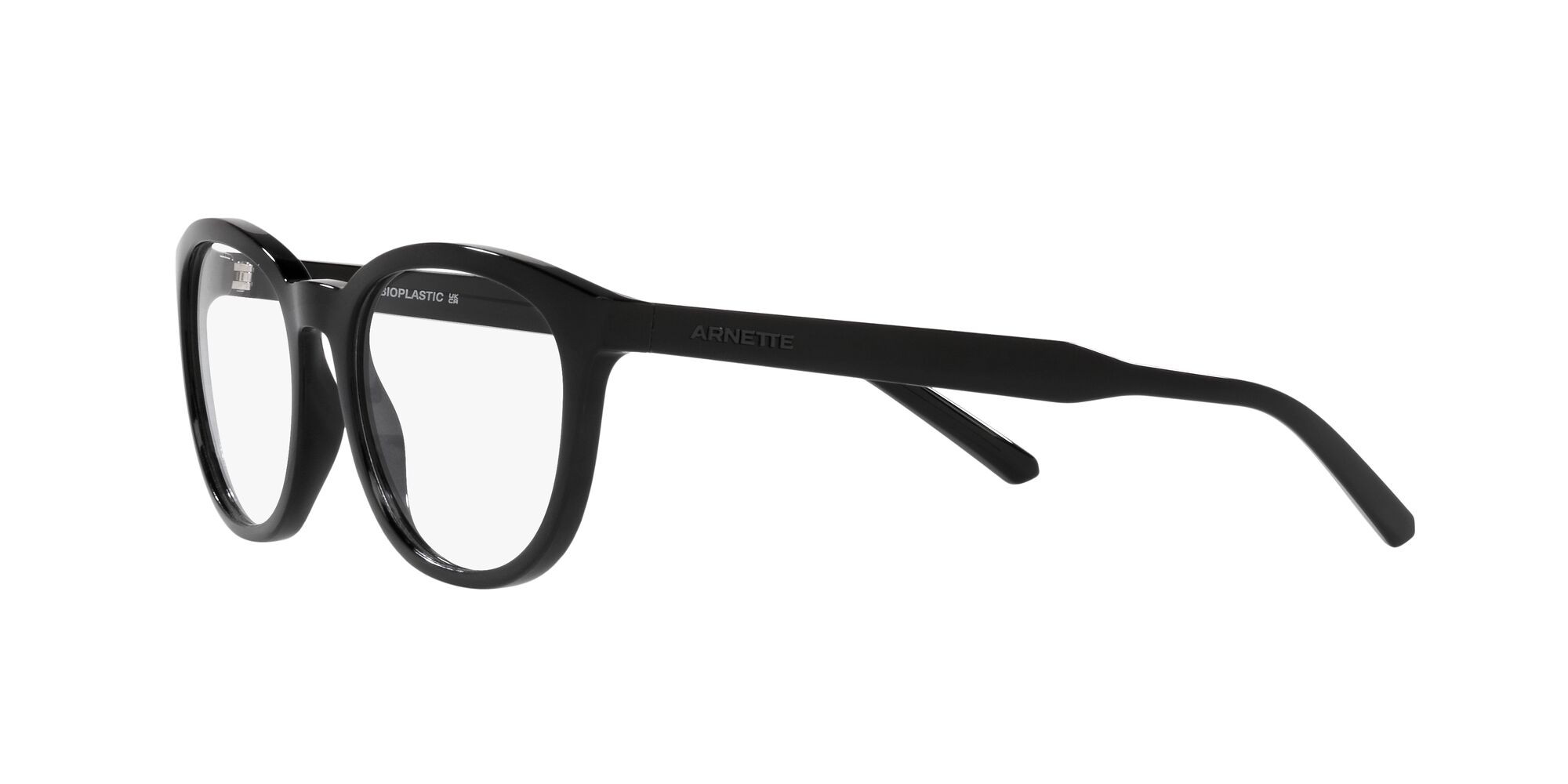 Brillen Arnette Varney AN 7214 (2753) farbe nero form quadratisch gläser trasparente