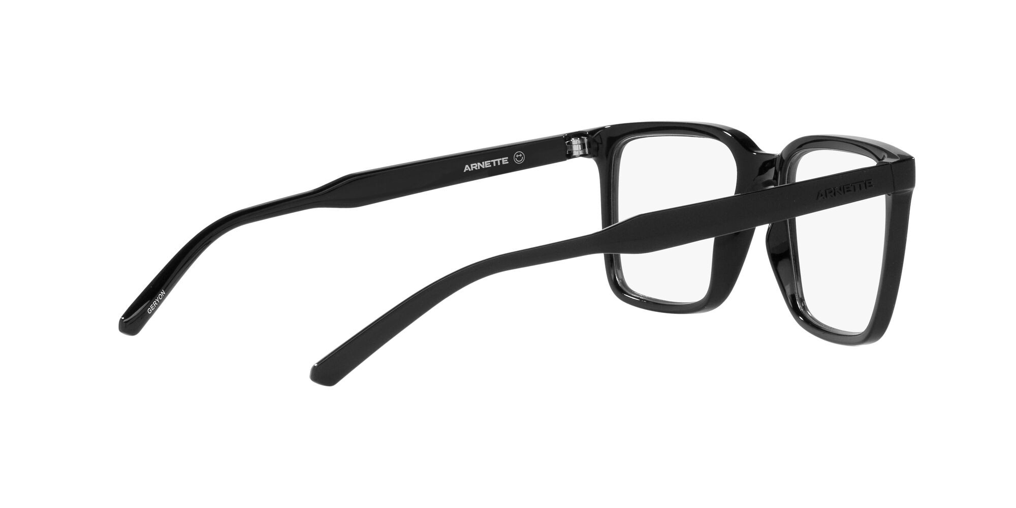 Brillen Arnette Geryon AN 7215 (2753) farbe nero form rechteckig gläser trasparente