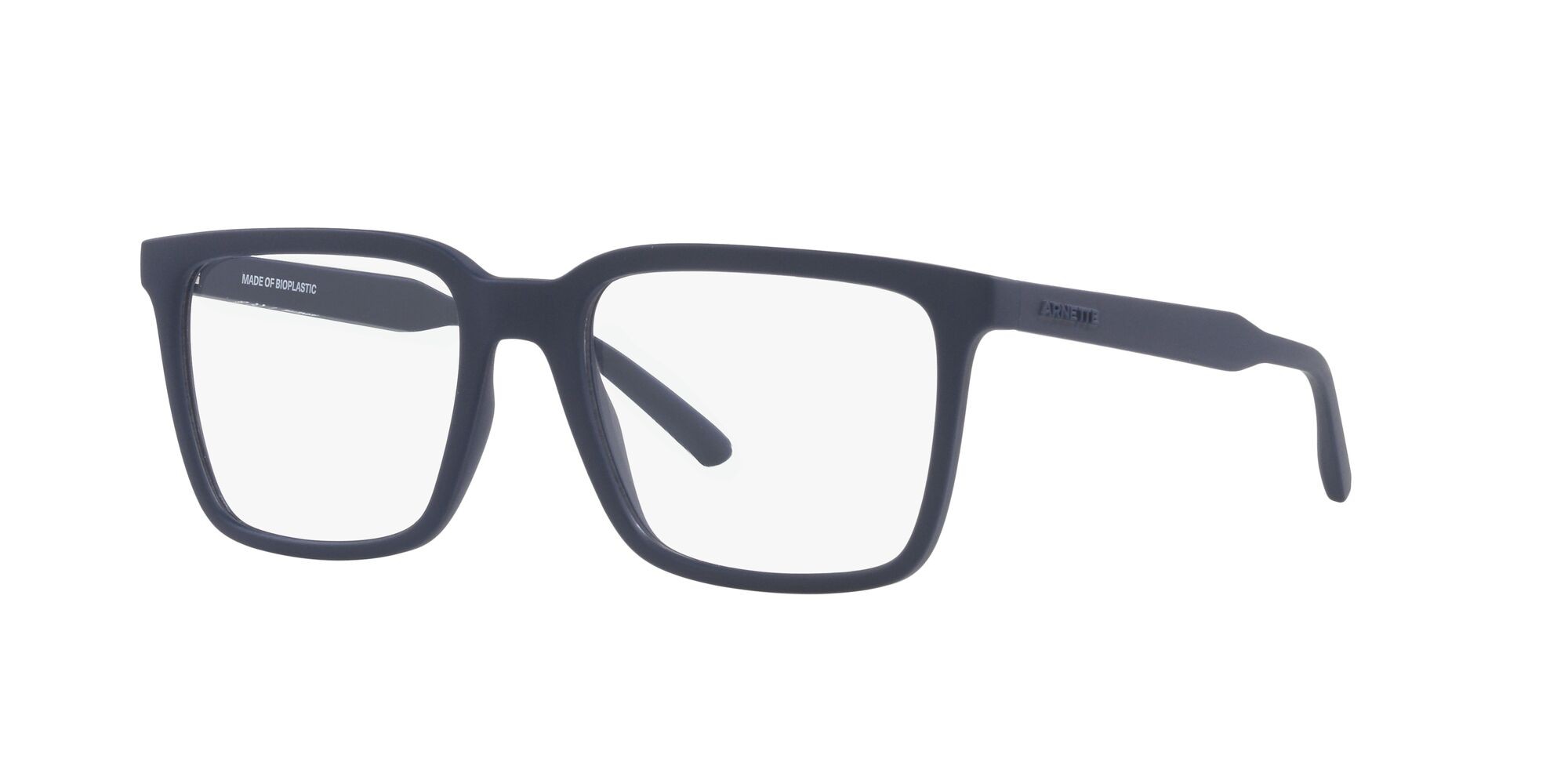 Brillen Arnette Geryon AN 7215 (2759) farbe blu navy opaco form rechteckig gläser trasparente